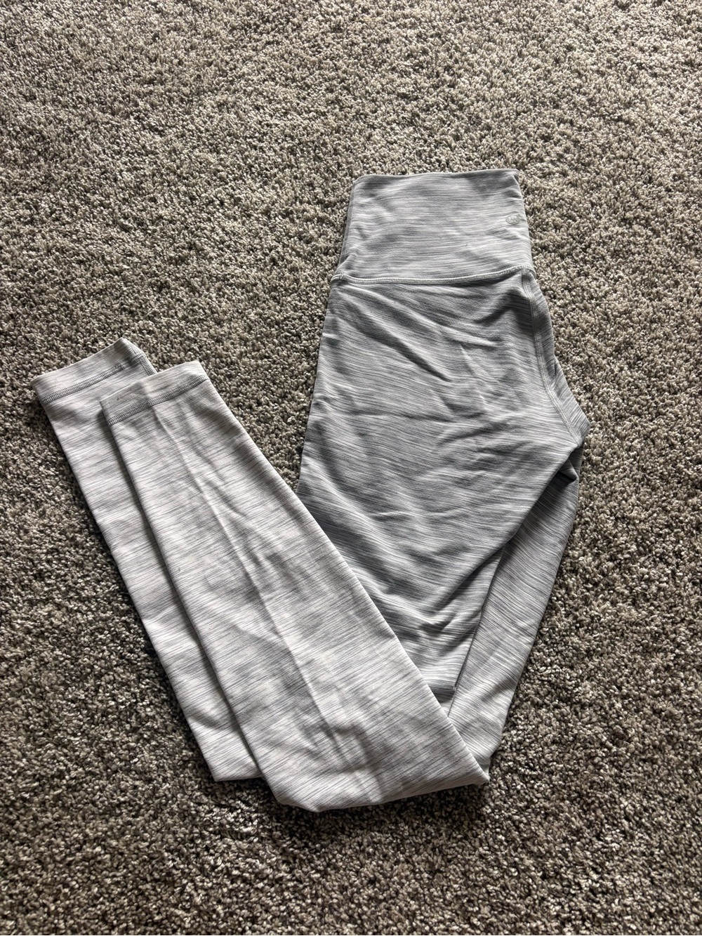 Lululemon Wunder Under High-Rise Tights in Gray pattern